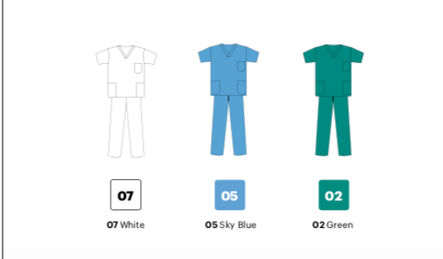 Scrub set