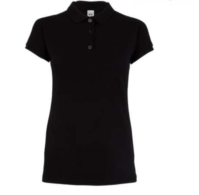 Women's short sleeve polo shirt