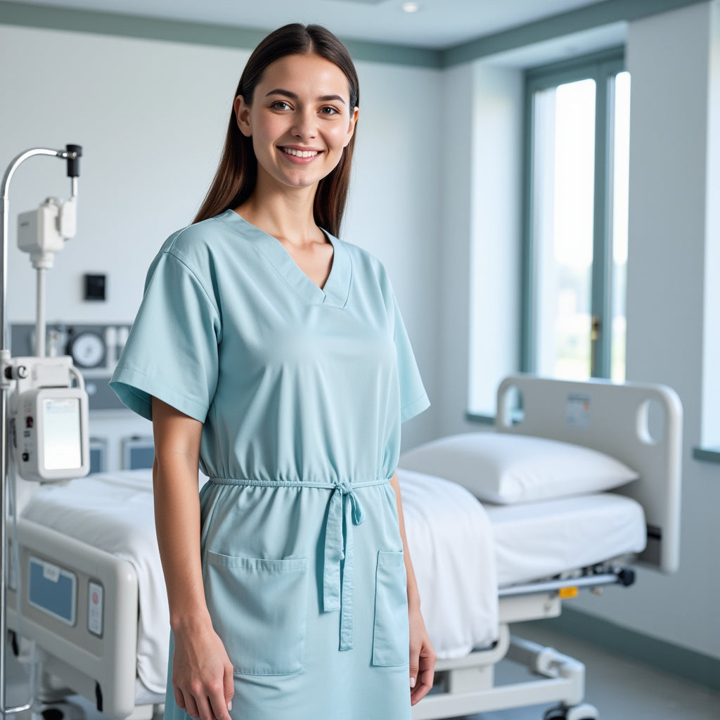 Lapover Patient Gowns