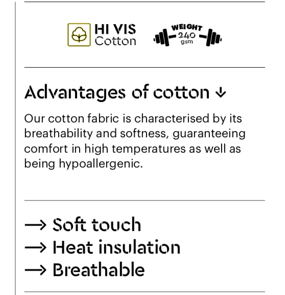 100% cotton two-tone multi- pocket trousers