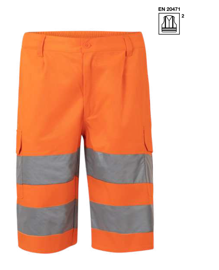 Multi-pocket bermuda shorts