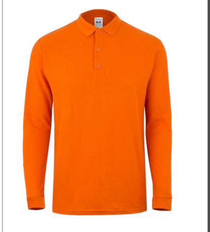 Long sleeve polo shirt