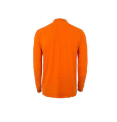 Long sleeve polo shirt