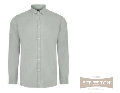 Men's long sleeve stretch oxford shirt