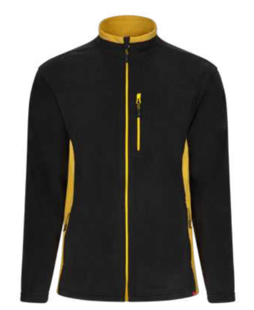 Two-tone fleece jacket