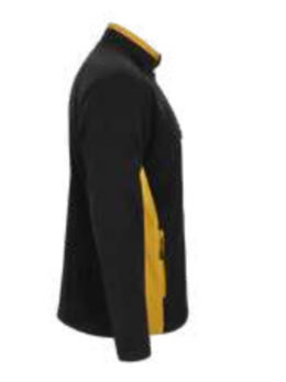 Two-tone fleece jacket