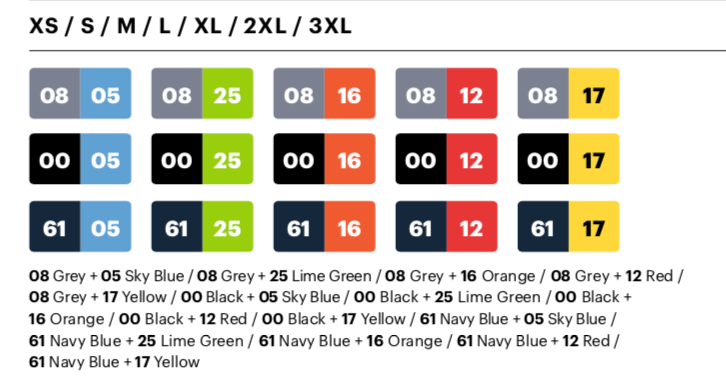 Two-tone half-zip sweatshirt