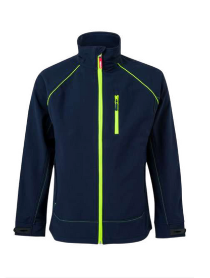 Two-tone soft shell jacket