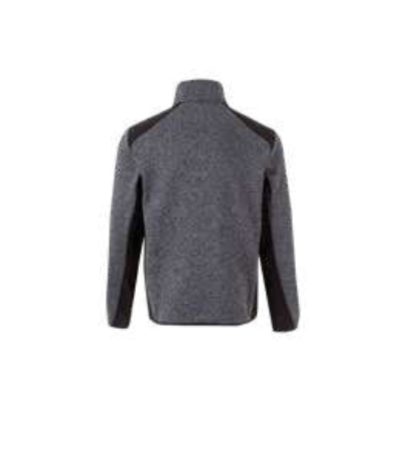 Fleece knitted jacket