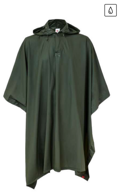 Rain poncho with hood
