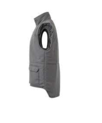 Padded multi-pocket vest