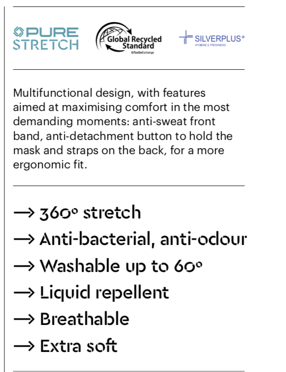 PureStretch unisex scrub cap